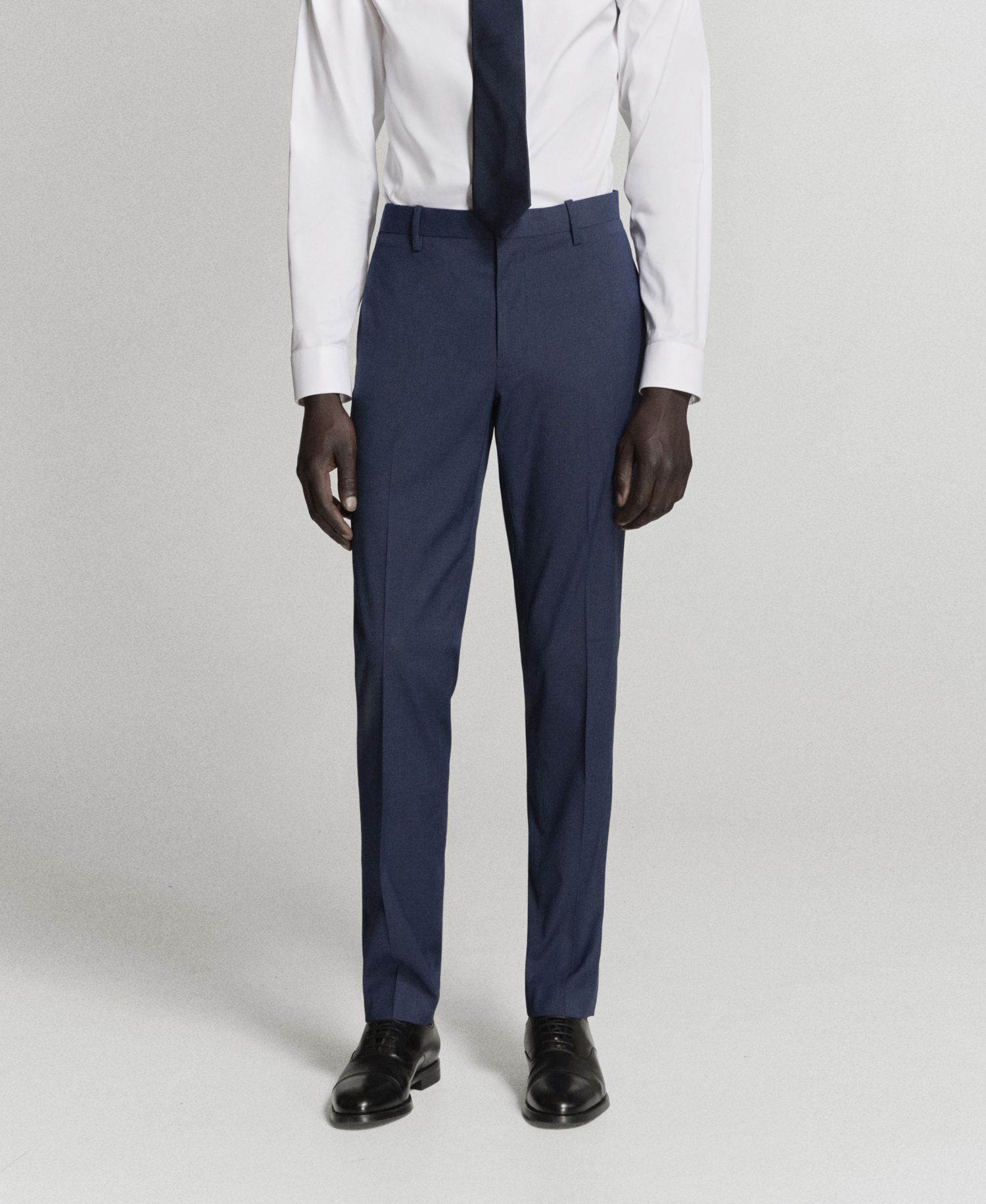 Men's Stretch Fabric Super Slim-Fit Suit Pants