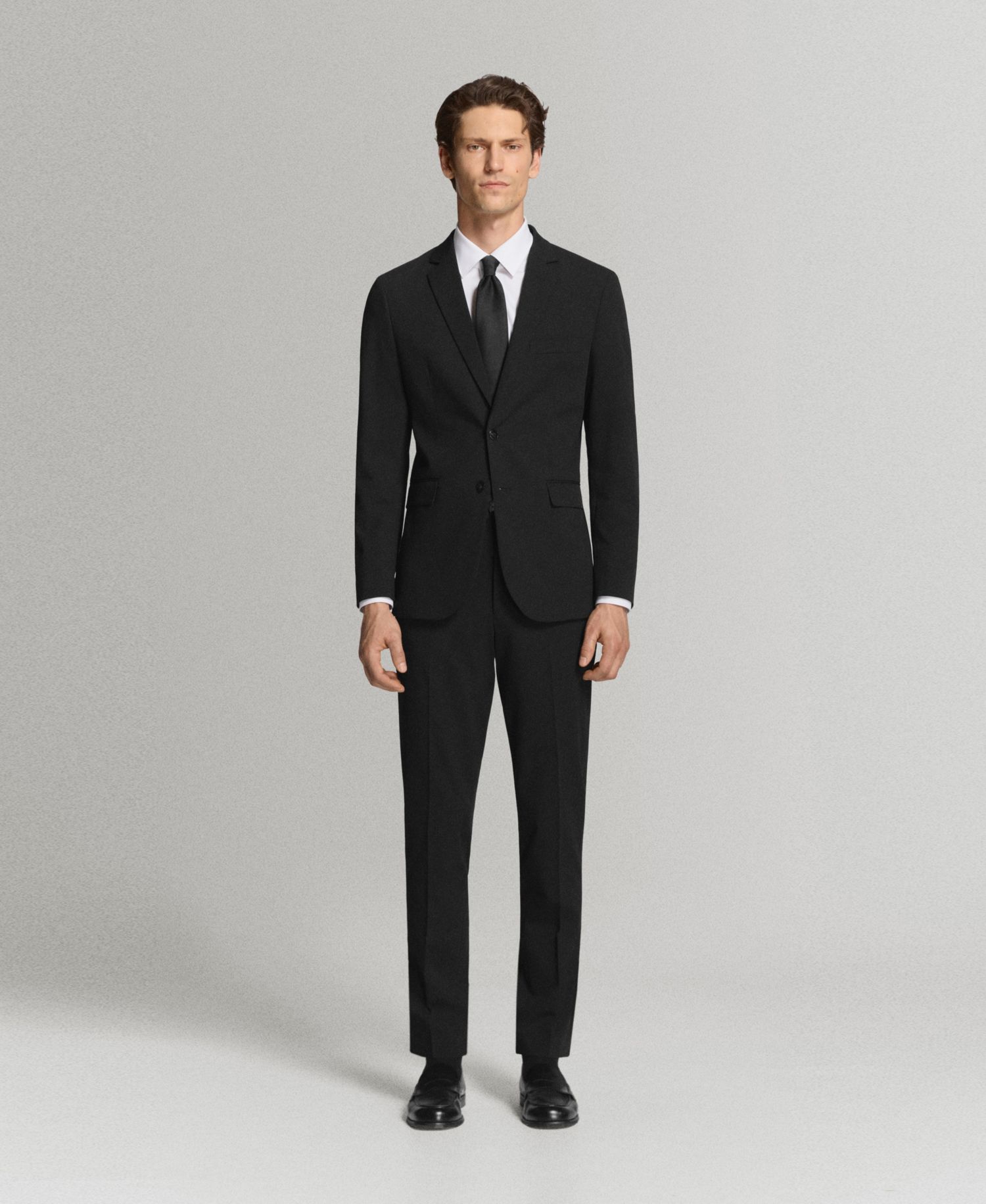 Men's Stretch Fabric Super Slim-Fit Suit Pants