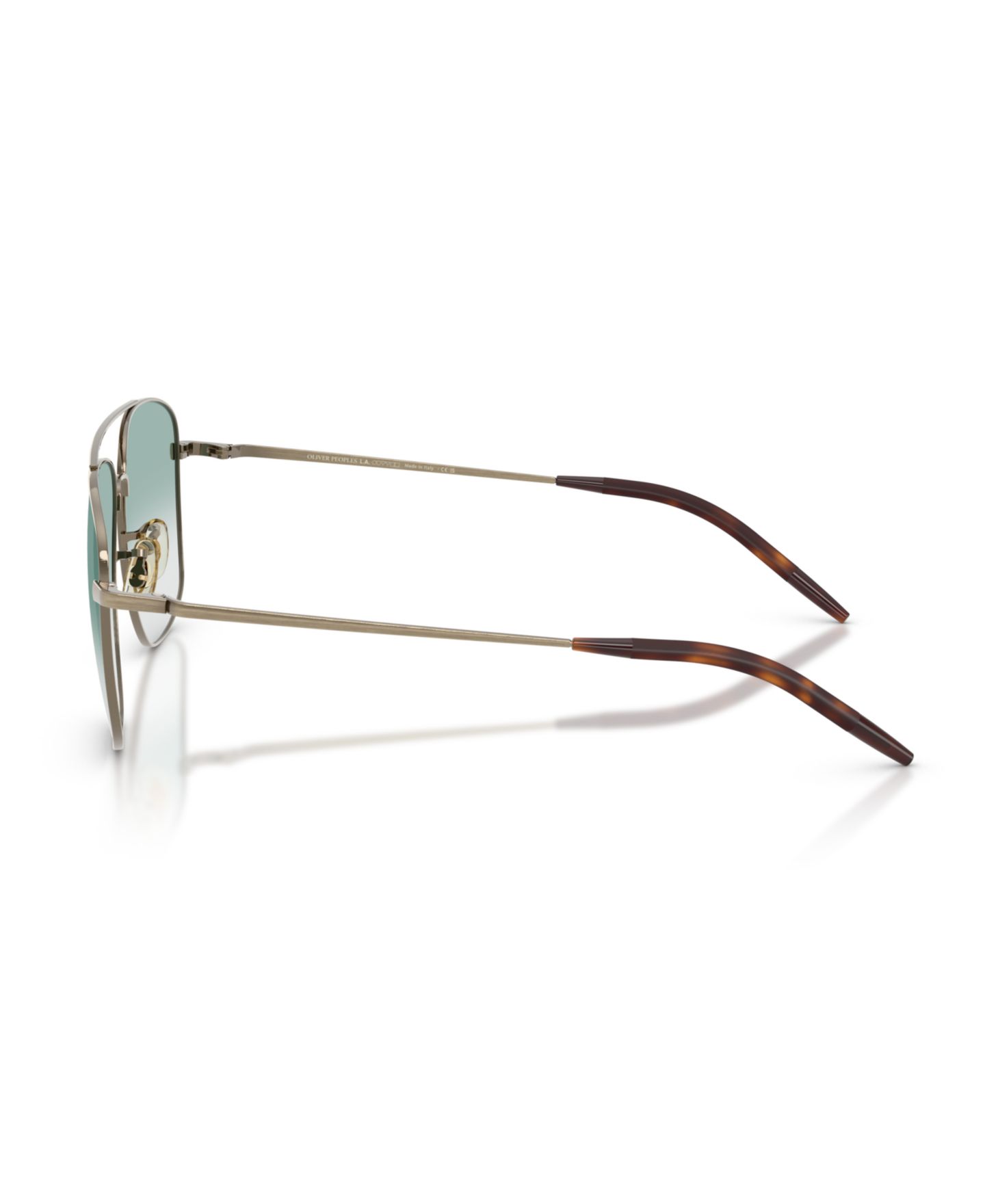 Очки Oliver Peoples Unisex Aymes Eyeglasses, OV1380, цвет: Состаренный золотой — фото 4