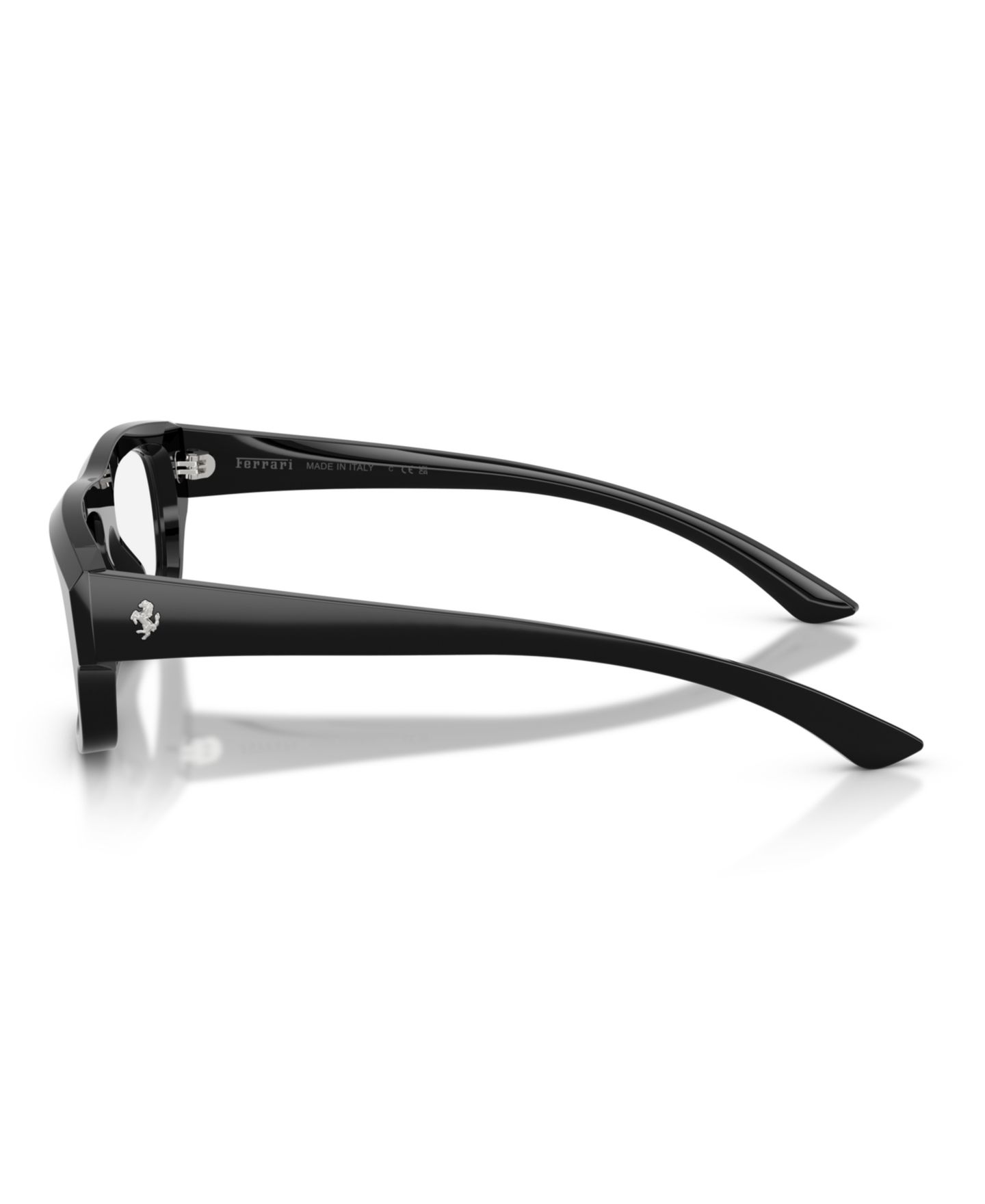 Очки Ferrari Unisex Eyeglasses, FH4015U, цвет: Чёрный блестящий — фото 3