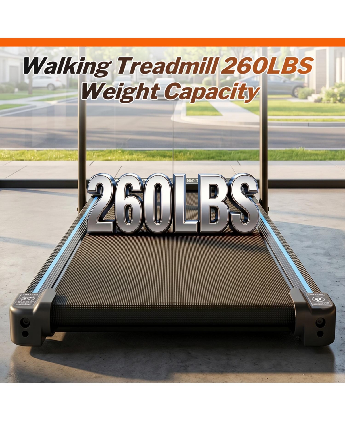 Zeny 3 1 Under Desk Treadmill with Incline, Foldable Treadmills for Home, Walking Pad Handle Bar and Jogging, Remote Control