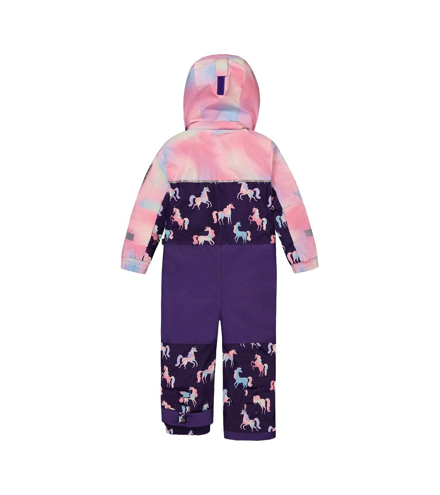 Little and Big Girl( 6 to 14 ) One Piece Play Snowsuit Unicorn Print