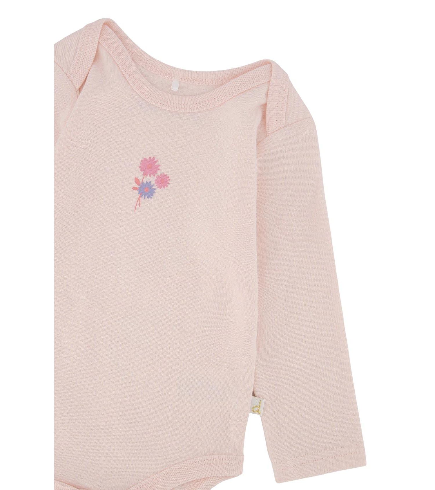 Baby Girl(3-24months) Cotton Onesie Very Pale