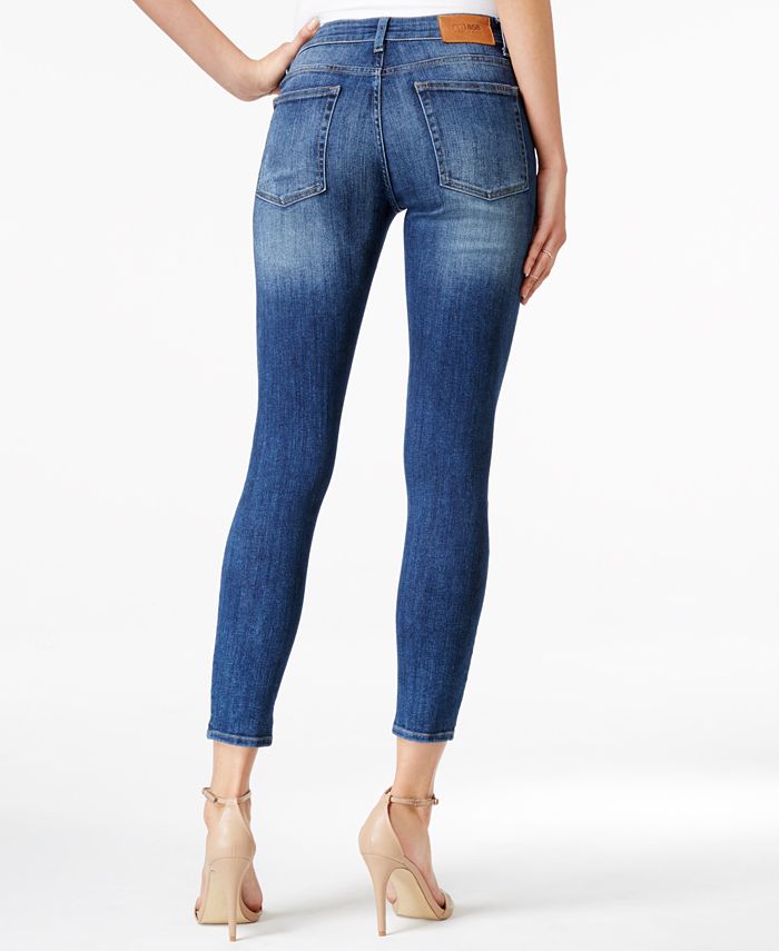 M1858 Kristen Ripped Devon Wash Ankle Skinny Jeans, Created for Macy's ...