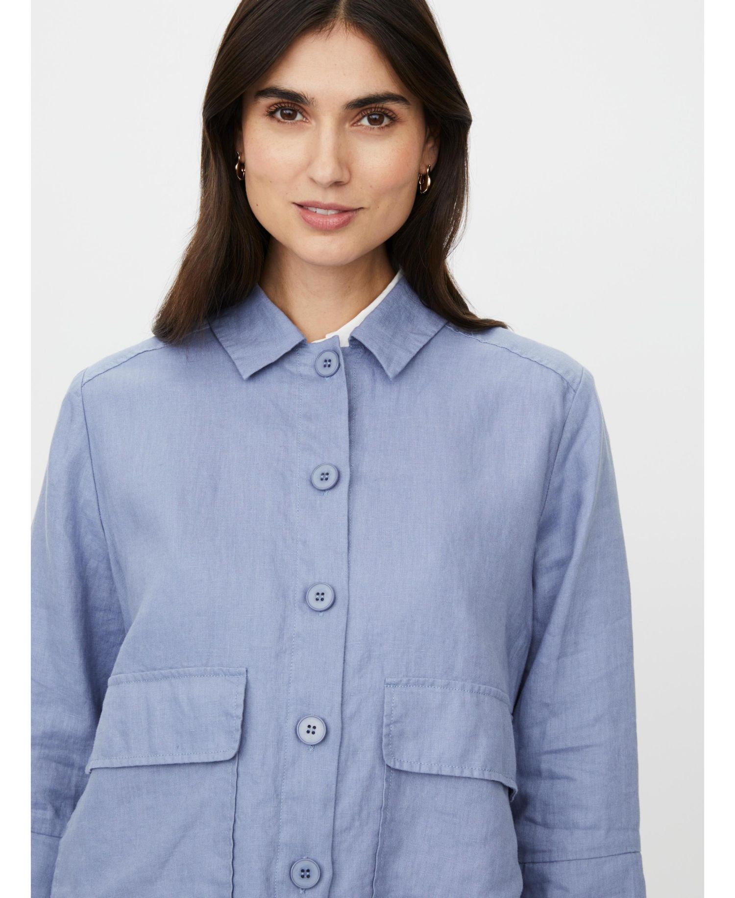 Women's MaJurelle Linen Overshirt
