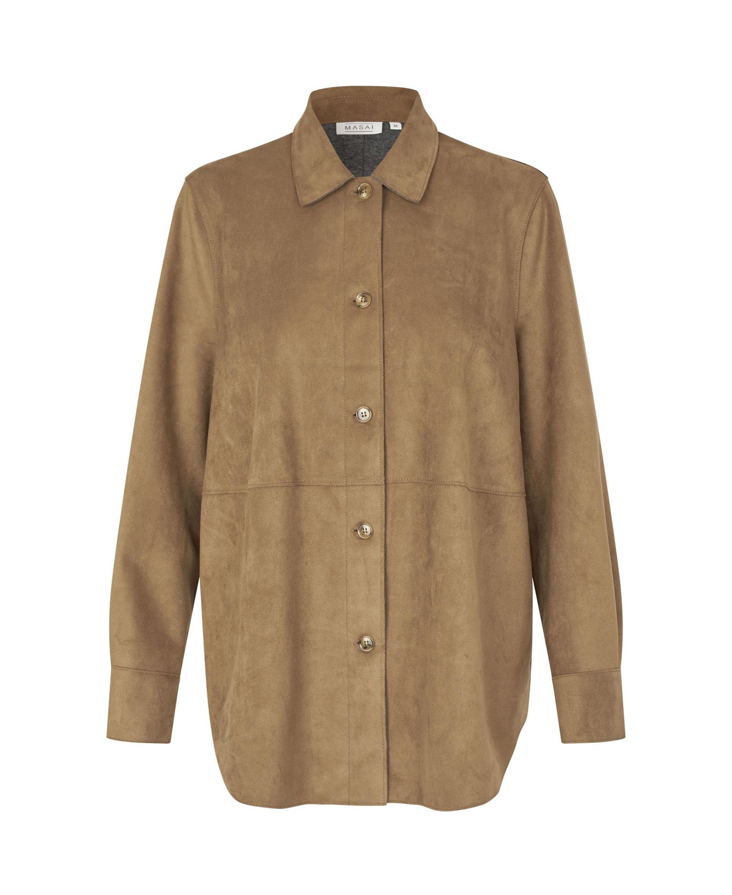 Women's Maivethra Faux-Suede Long-Sleeve Shirt