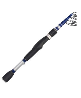 6'6" Telescopic Fishing Rod Graphite Spinning Reel Combo