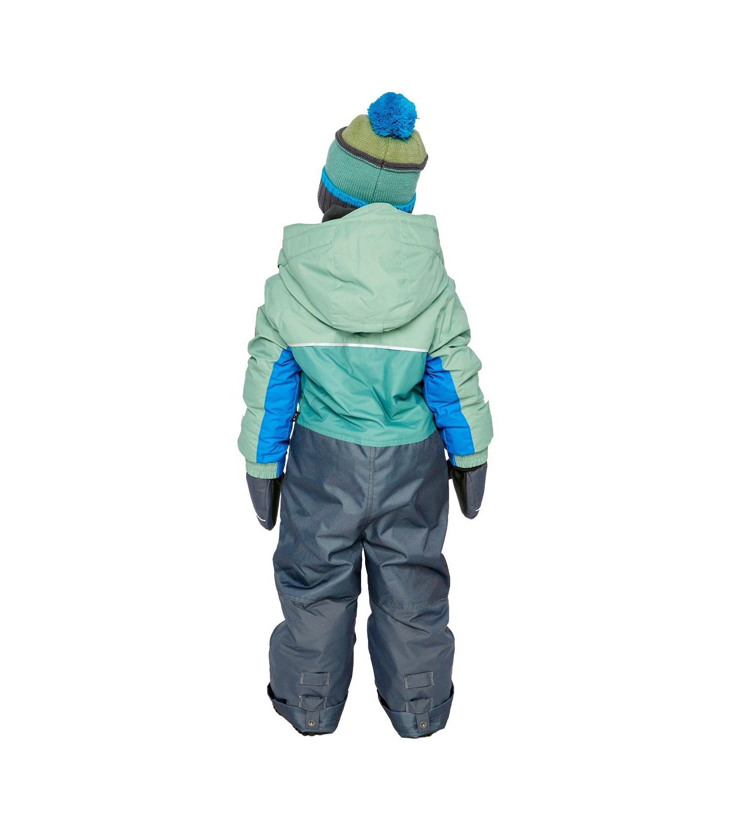 Little and Big Boy (6-14) One Piece Play Snowsuit Sage