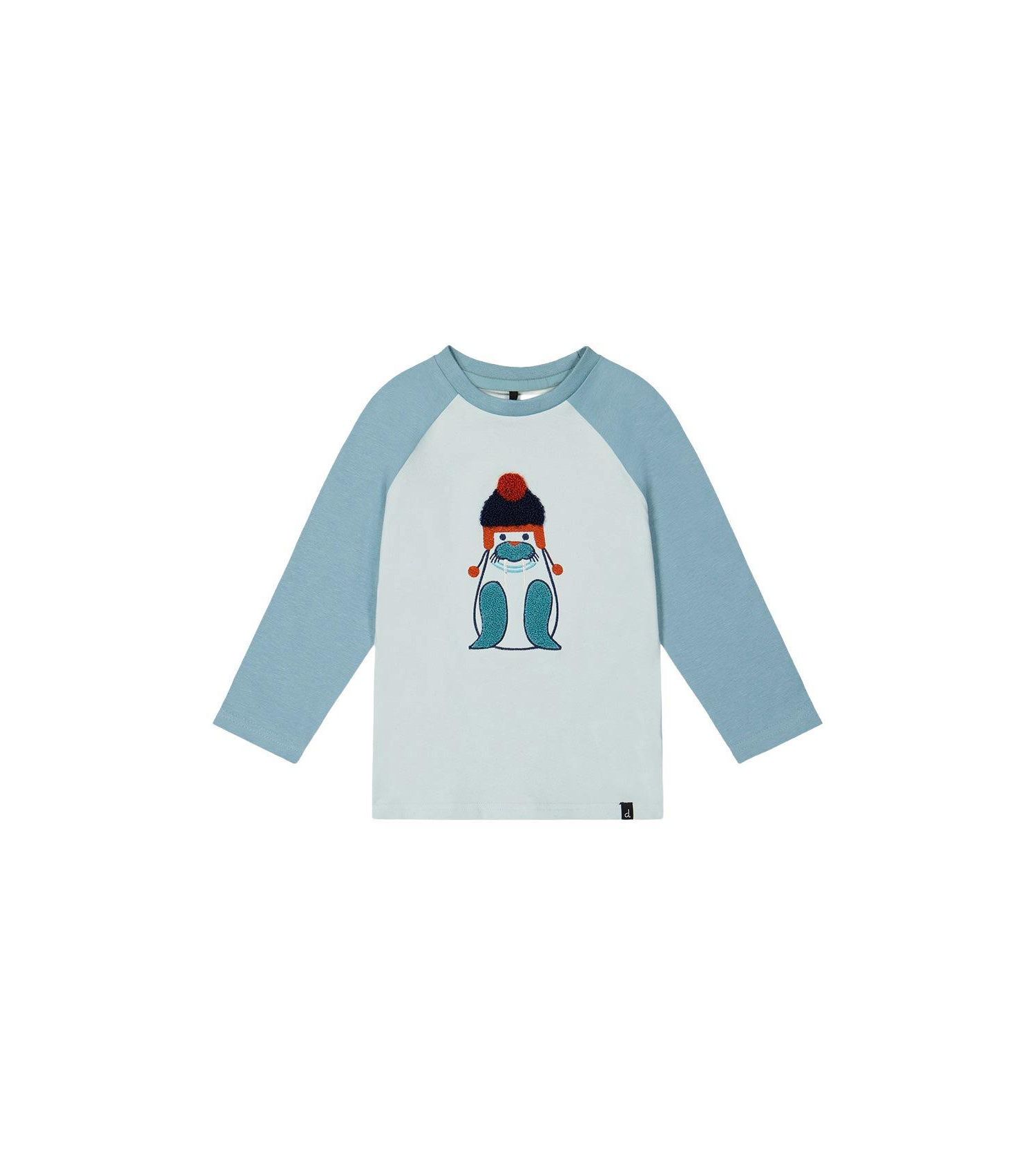 Baby Boys (12m-24m) Long Sleeve Raglan Cotton T-Shirt