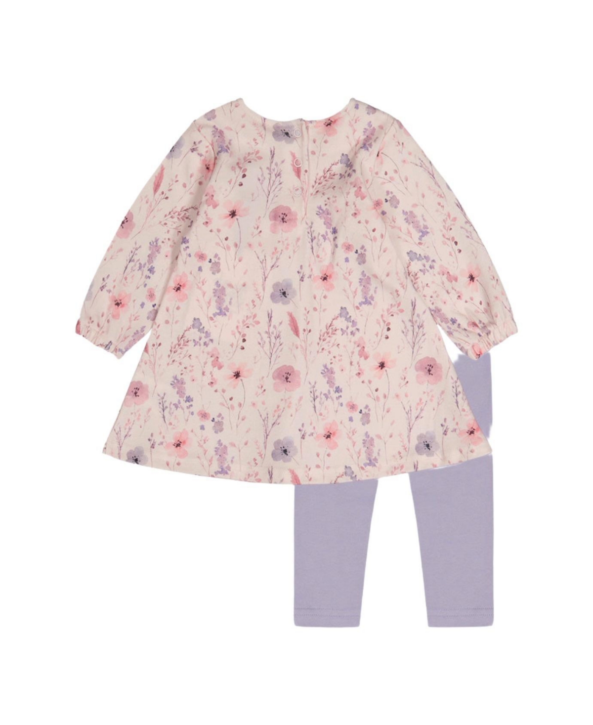 Deux par Baby Girls (3M - 24M) Cotton Dress and Legging Set