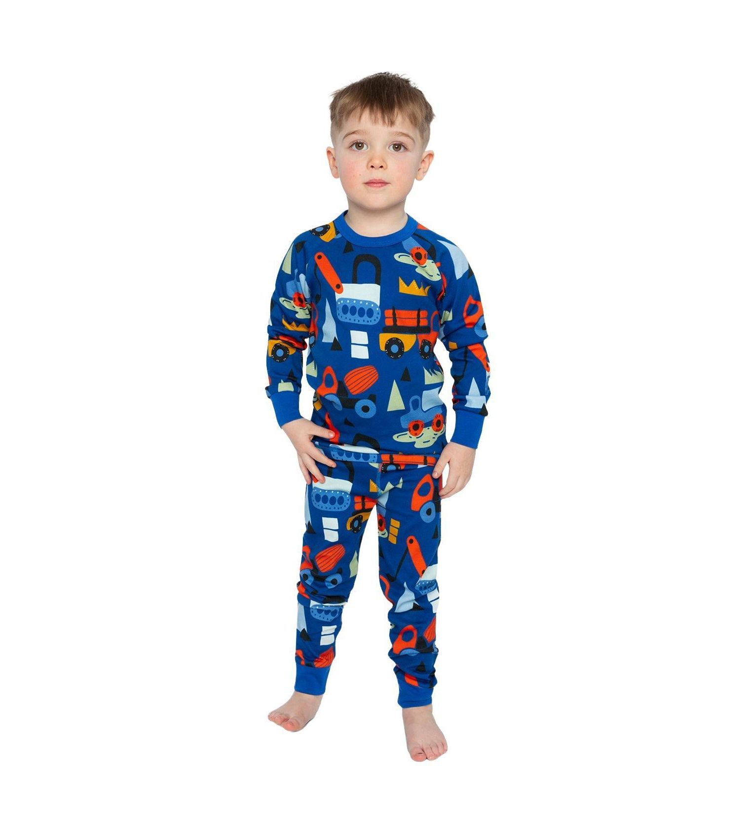 Little and Big Boy's (6-12) Cotton Two Piece Pajama Set