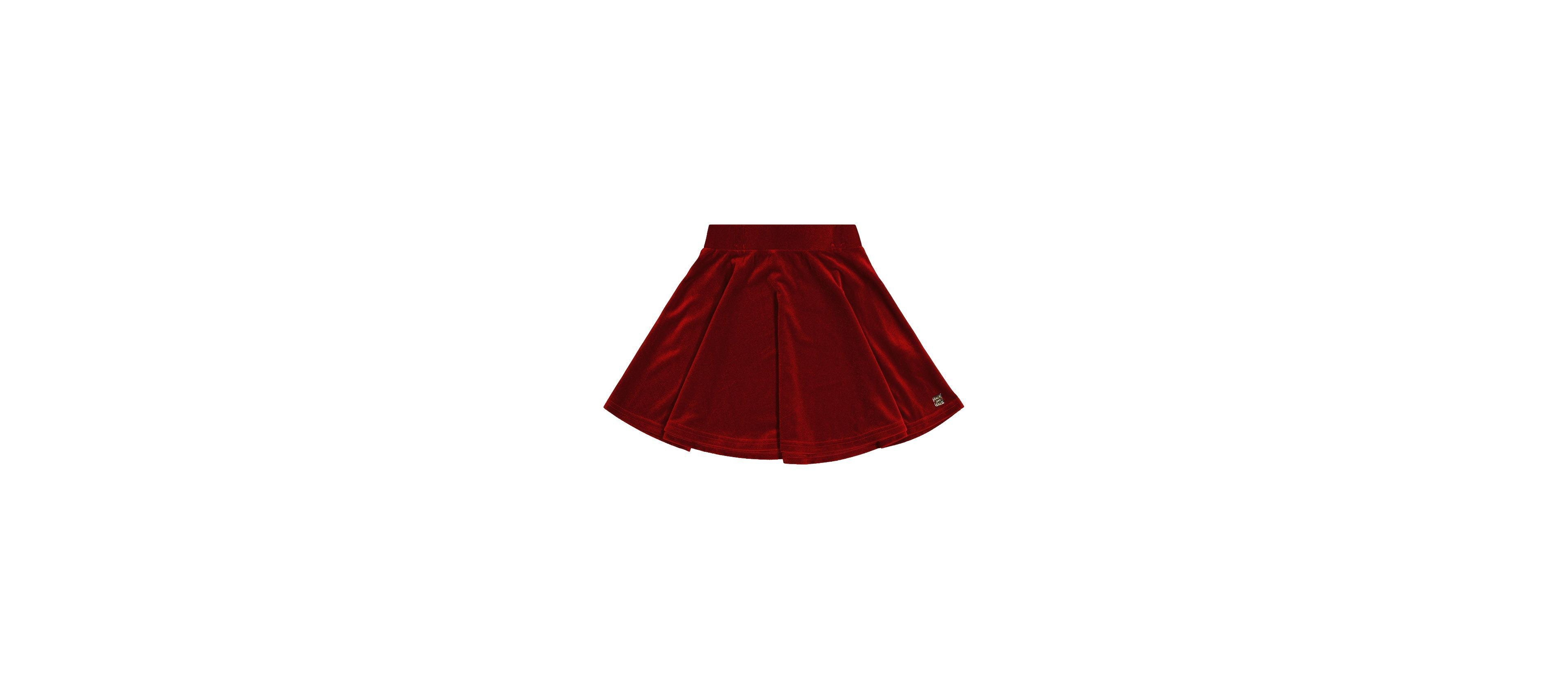 Deux par Little and Big Girl ( 6 to 14 ) Velvet Skirt