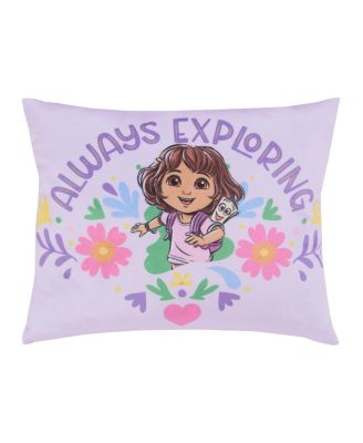 Dora Adventure Awaits Decorative Toddler Pillow