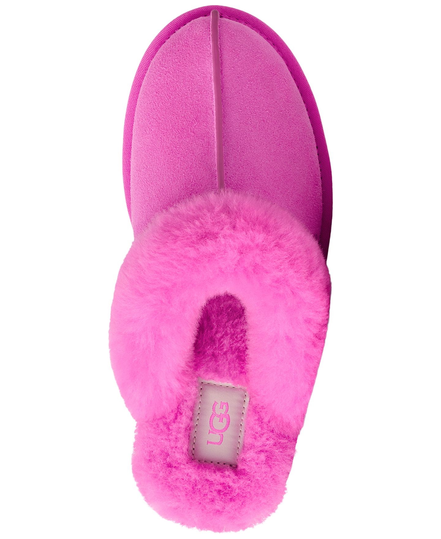 Женские тапочки UGG Scuffette II Slip-On, цвет: Яркий фуксия — фото 3