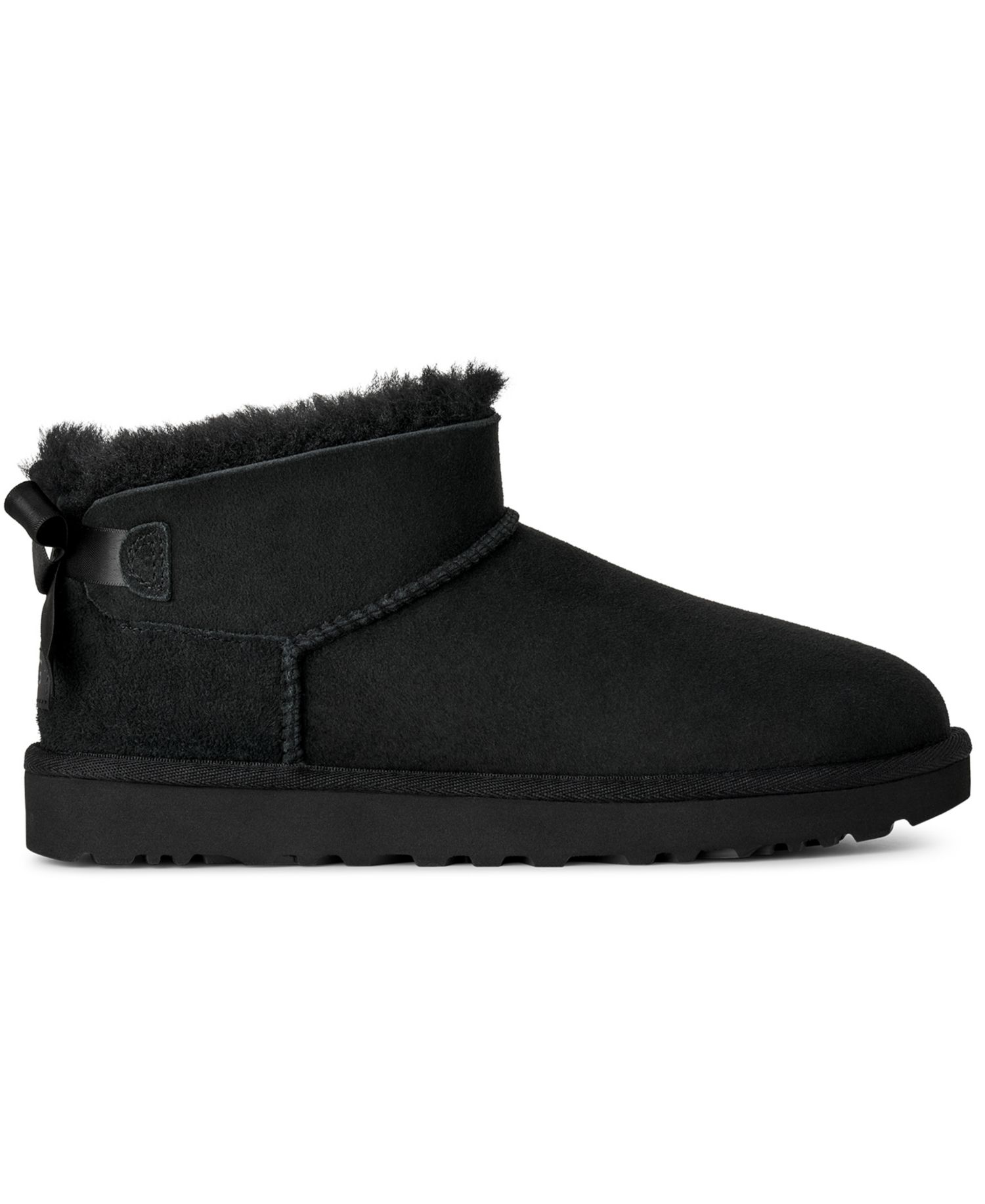 Women's Ultra Mini Bailey Bow Round Toe Booties