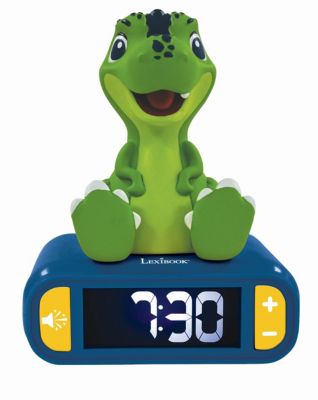 Dinosaur Nightlight Snooze Alarm Clock