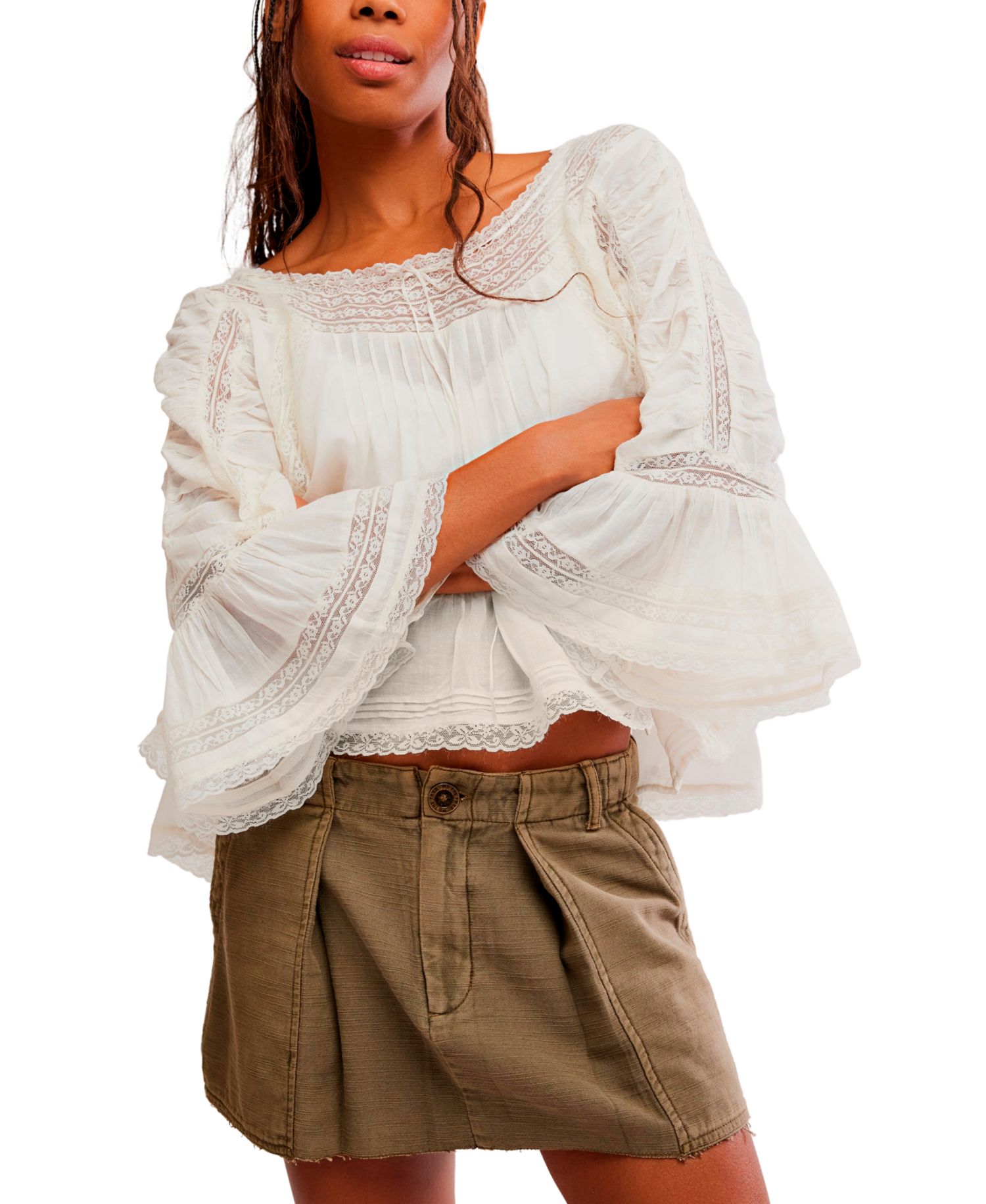 Women's Riverfront Surplus Cargo Mini Skirt