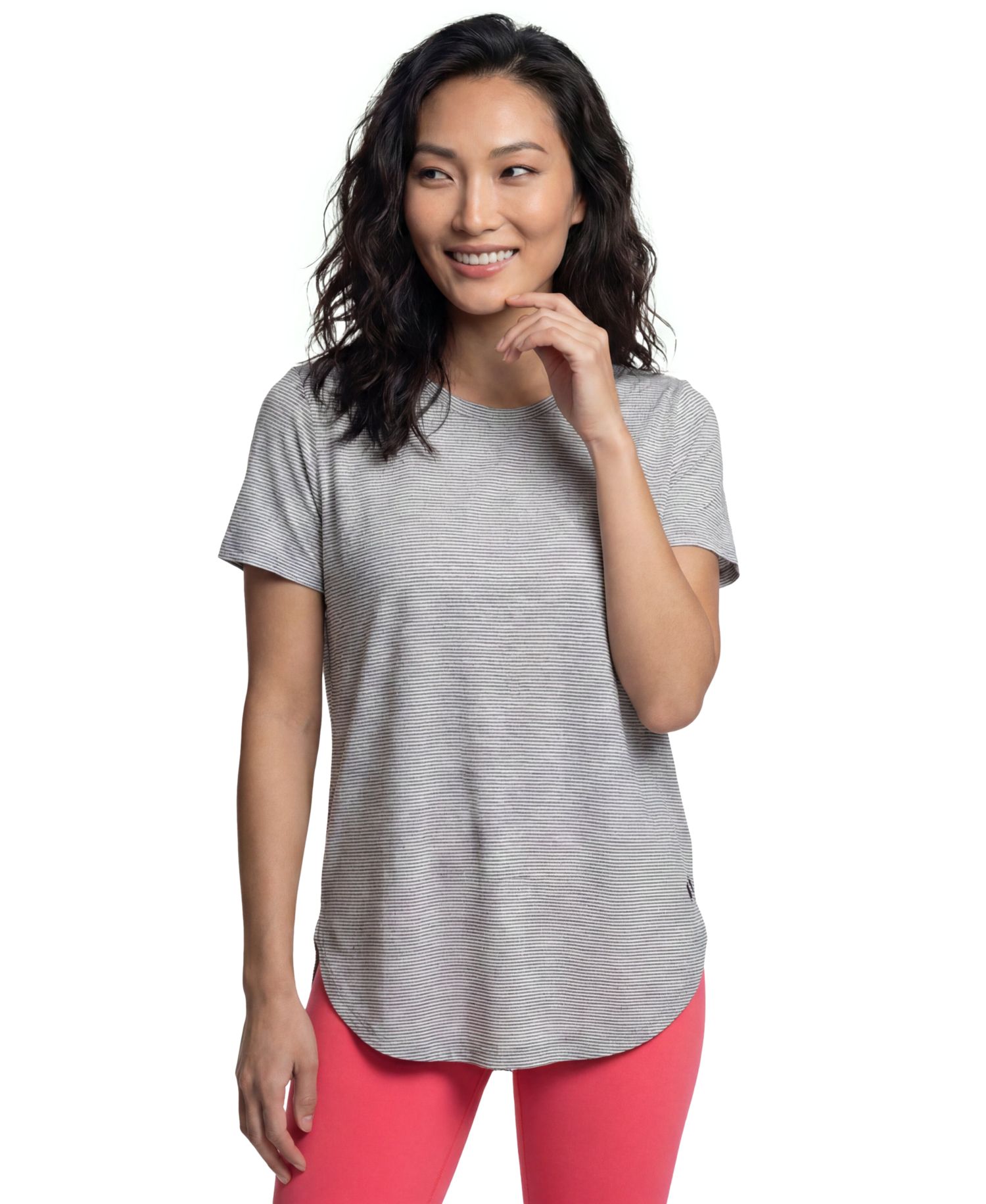 Women's GoDri Swift Stripe Tunic T-Shirt