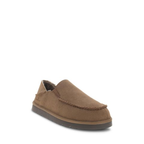 Мужские тапочки Staheekum Curb Classic Slipper, цвет: Каштановый