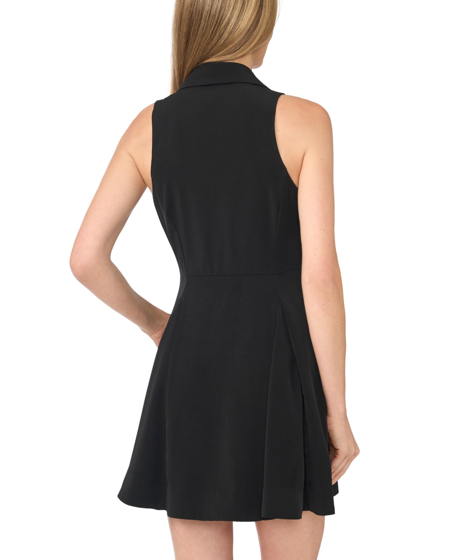 Women's Collared Fit & Flare Dress