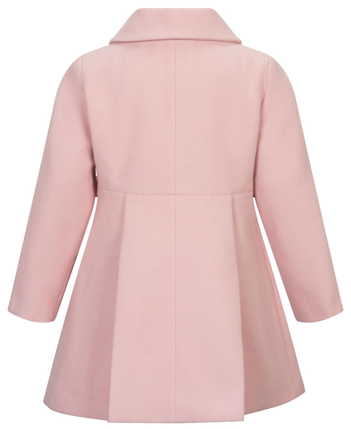 Пальто S Rothschild & CO Long-Sleeve Side Tab Coat with Beret для девочек-малышей, цвет: Розовый — фото 2