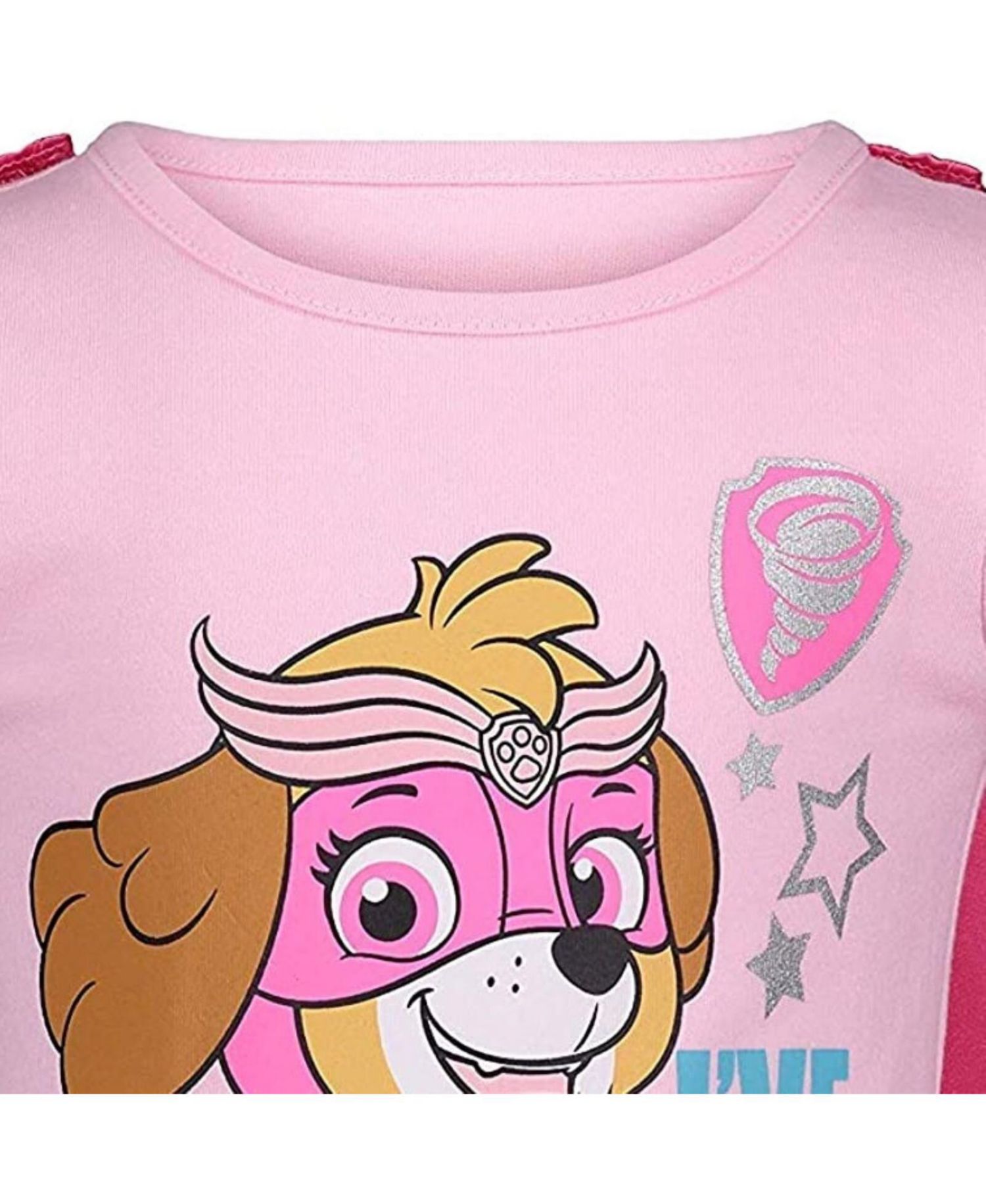 Skye Cosplay T-Shirt Tulle Tutu Cape and Mask 4 Piece Outfit Set
