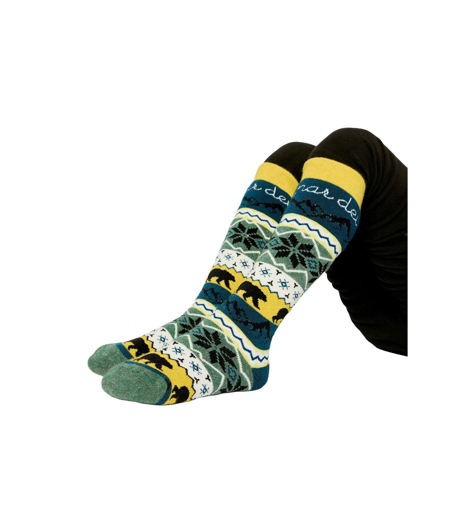 Little and Big Boy Ski Socks