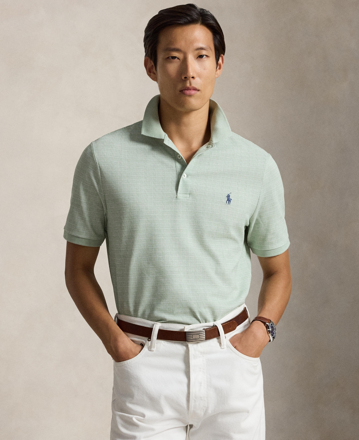 Polo Ralph Lauren Men's Classic-Fit Stretch Mesh Shirt