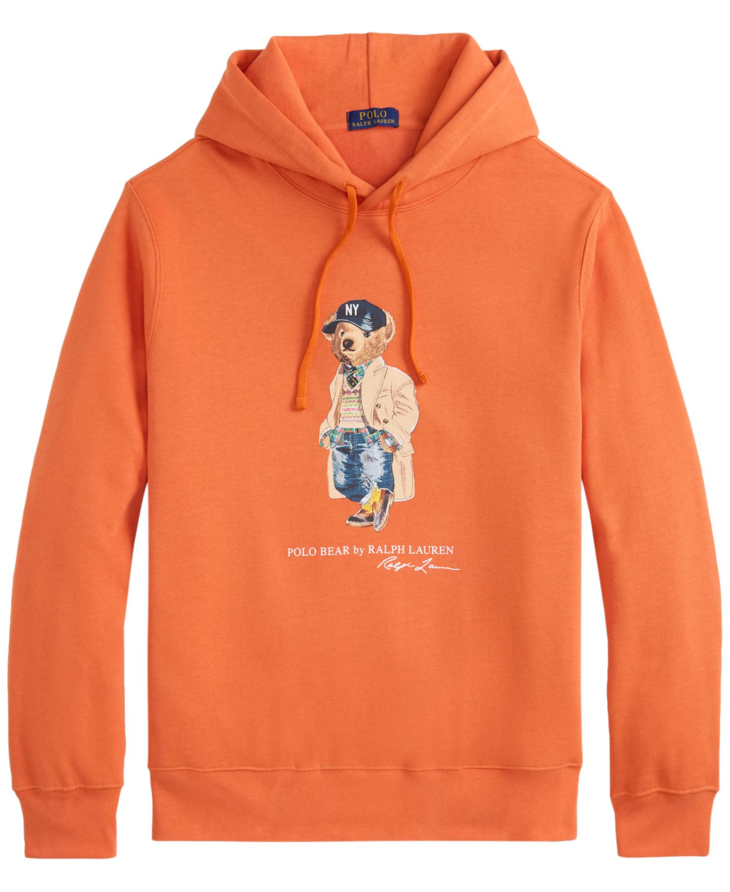 Men's Polo Bear Fleece Hoodie