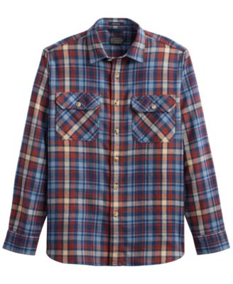 Men's Burnside Flannel Long-Sleeve Shirt