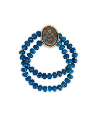 Rosemailing Under Crystal Collection Stretch Bracelet