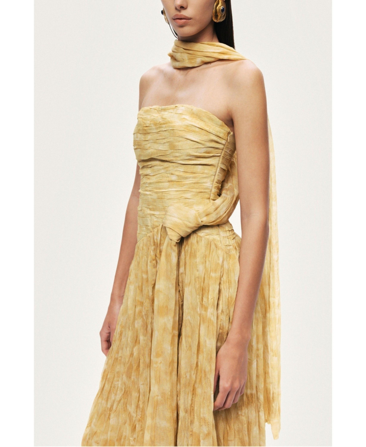 Nocturne Women's Strapless Midi Dress