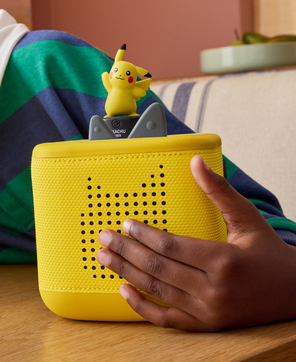Tonies Toniebox 2 Pikachu Screen-Free Interactive 2-Piece Starter Set, Ages 1+