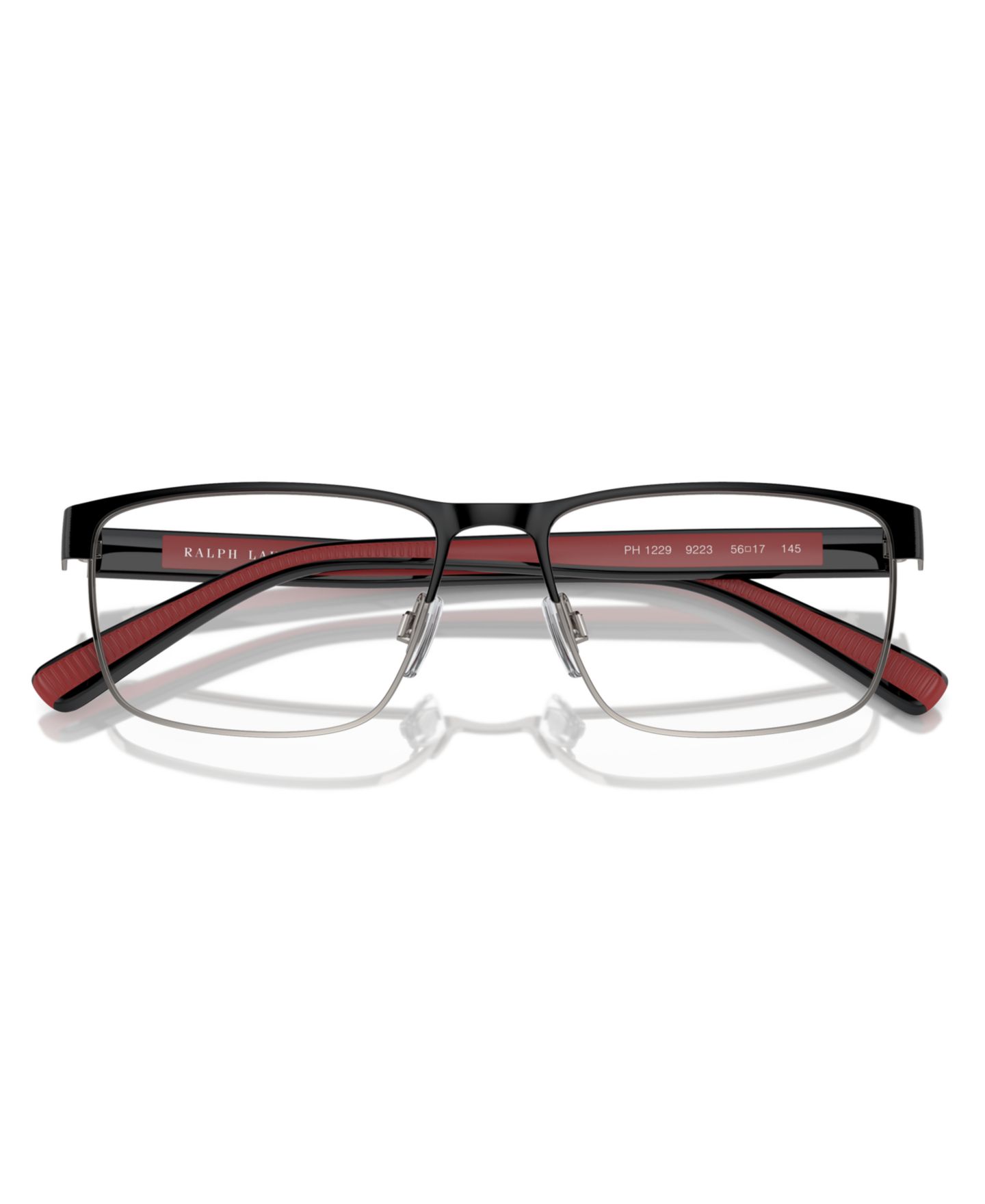Мужские очки Polo Ralph Lauren Eyeglasses, PH1229, цвет: Чёрный / Графитовый — фото 2