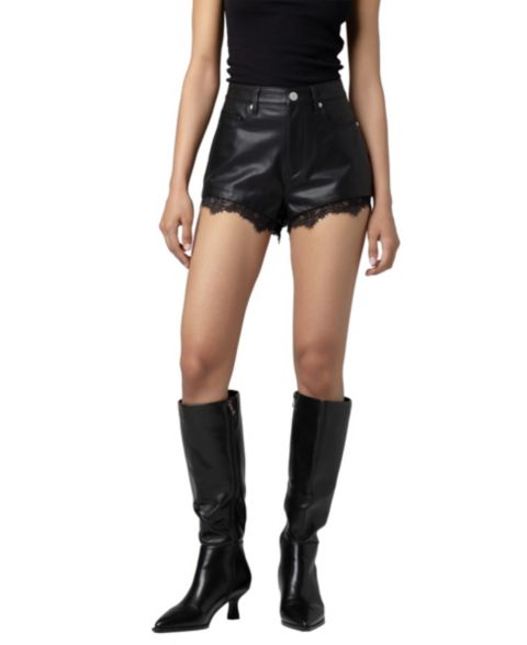 Женские шорты Blank NYC High-Waisted Lace Shorts, 1-1/4" Inseam, цвет: Like Clock