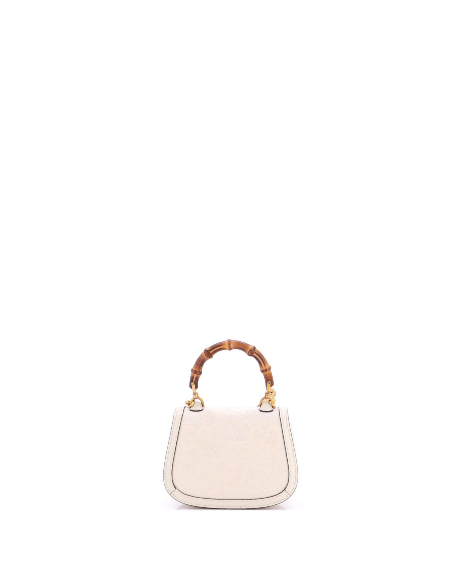 Mini Bamboo 1947 Top Handle Bag Jumbo GG Canvas