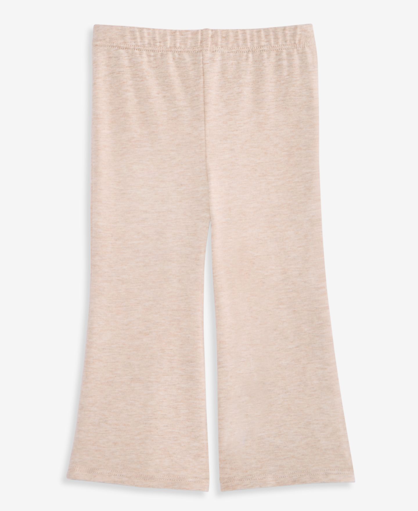 Леггинсы First Impressions Mix & Match Heathered Flare Leggings для девочек-малышей, цвет: Овсяный меланжевый — фото 1