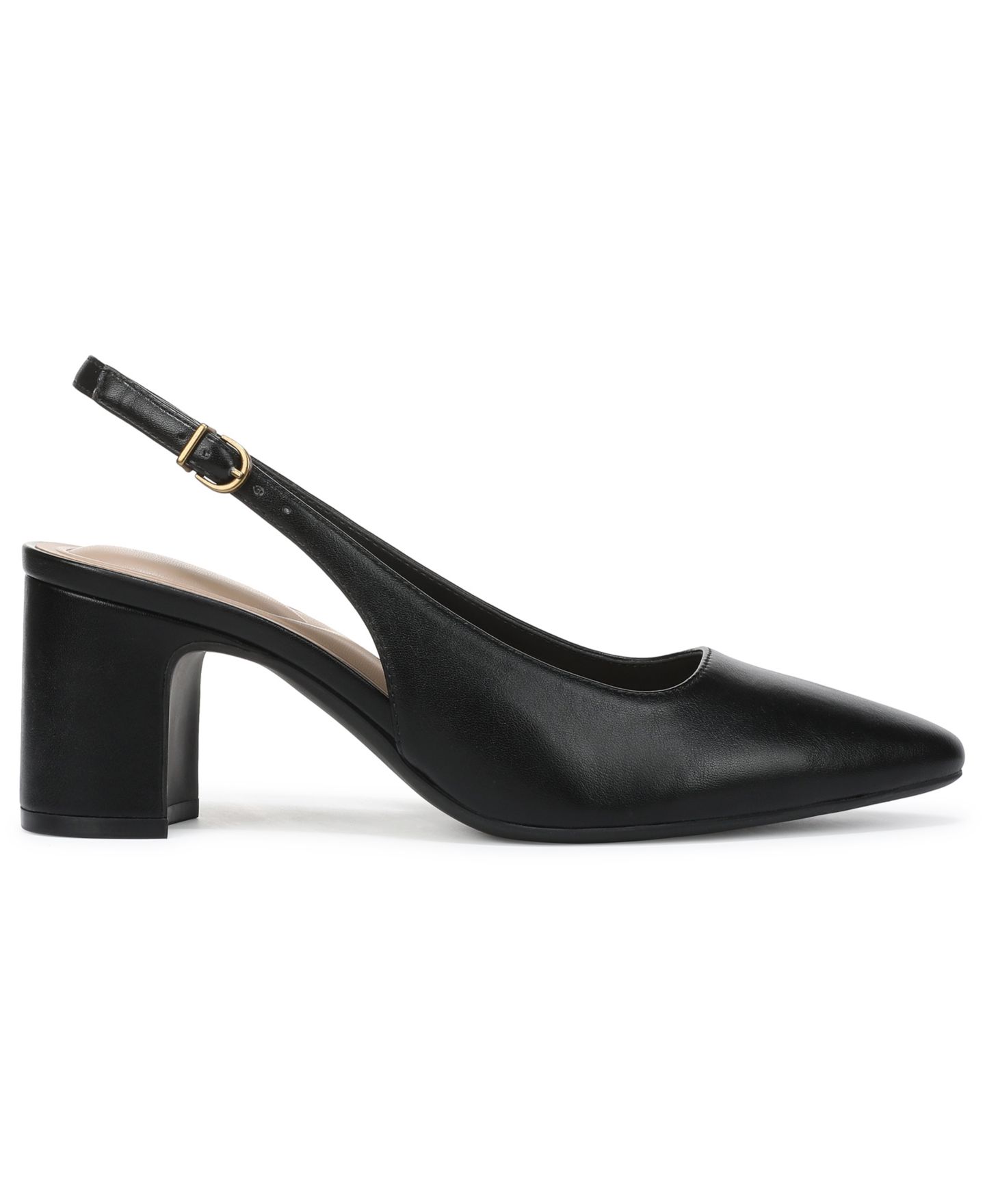 Женские туфли Giani Bernini Jerseyy Block Heel Slingback Pumps, цвет: Чёрный — фото 2