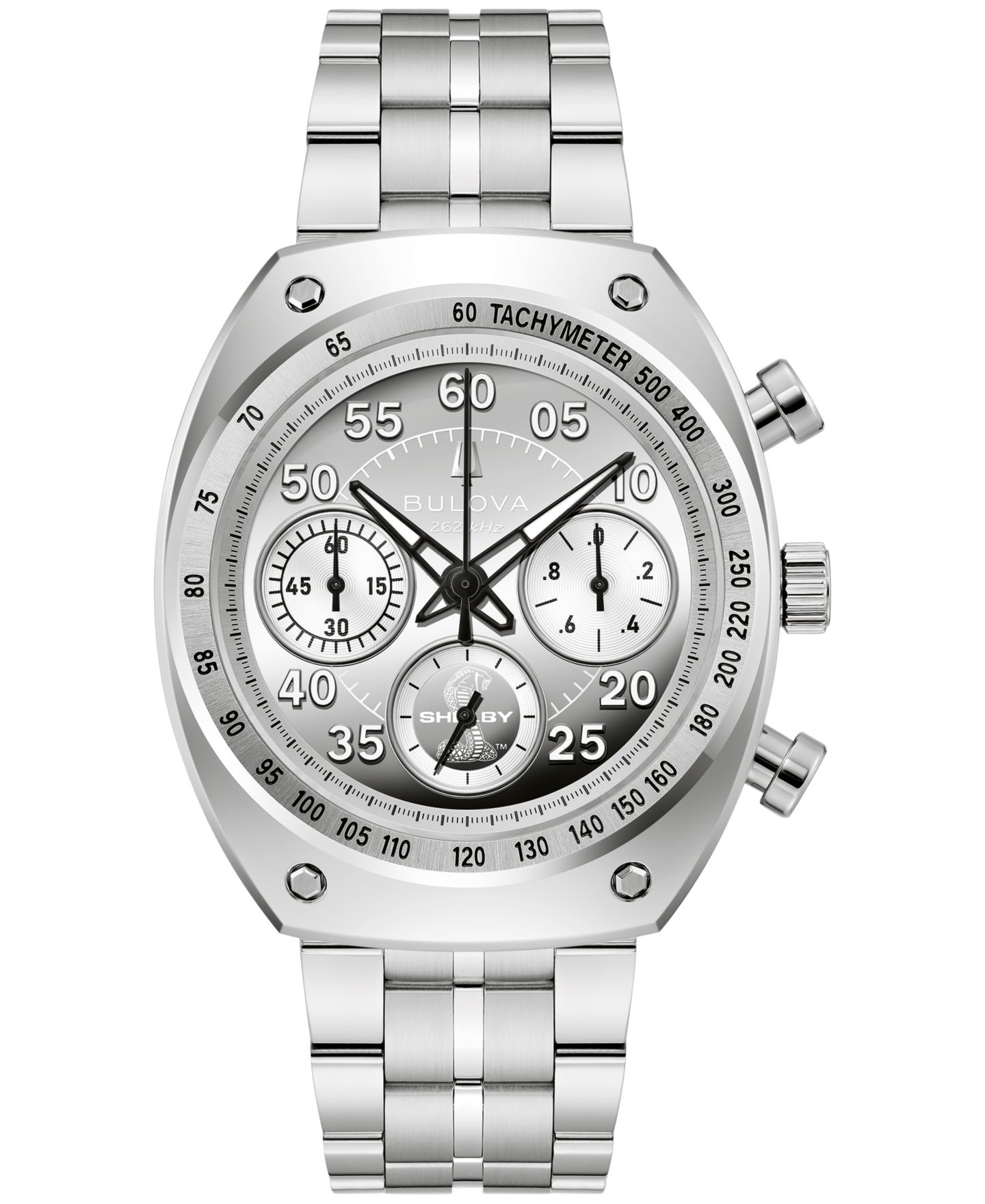 Часы Bulova Limited Edition 50th Anniversary Shelby с браслетом из стали, 40.5 мм — фото 1