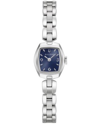Women's Goddess of Time Jackie Silver-Tone Stainless Steel Bracelet Watch 18mm