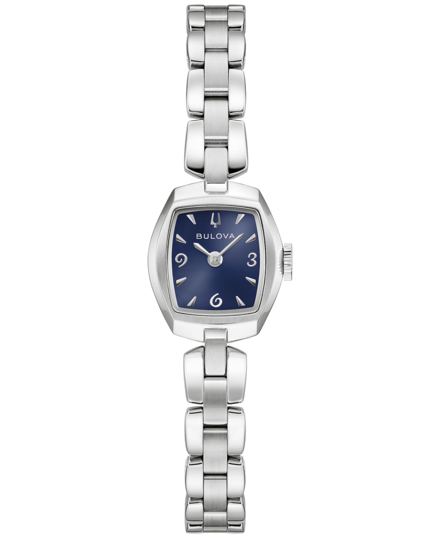 Women's Goddess of Time Jackie Silver-Tone Stainless Steel Bracelet Watch 18mm