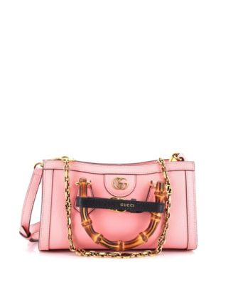 Small Diana NM Convertible Shoulder Bag Leather