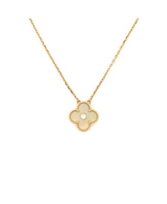 Vintage Alhambra Pendant Necklace