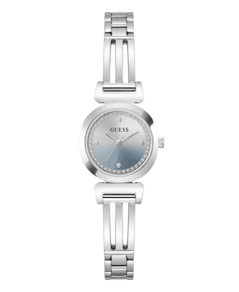 Женские часы GUESS Quartz Silver-Tone Stainless Steel 24mm