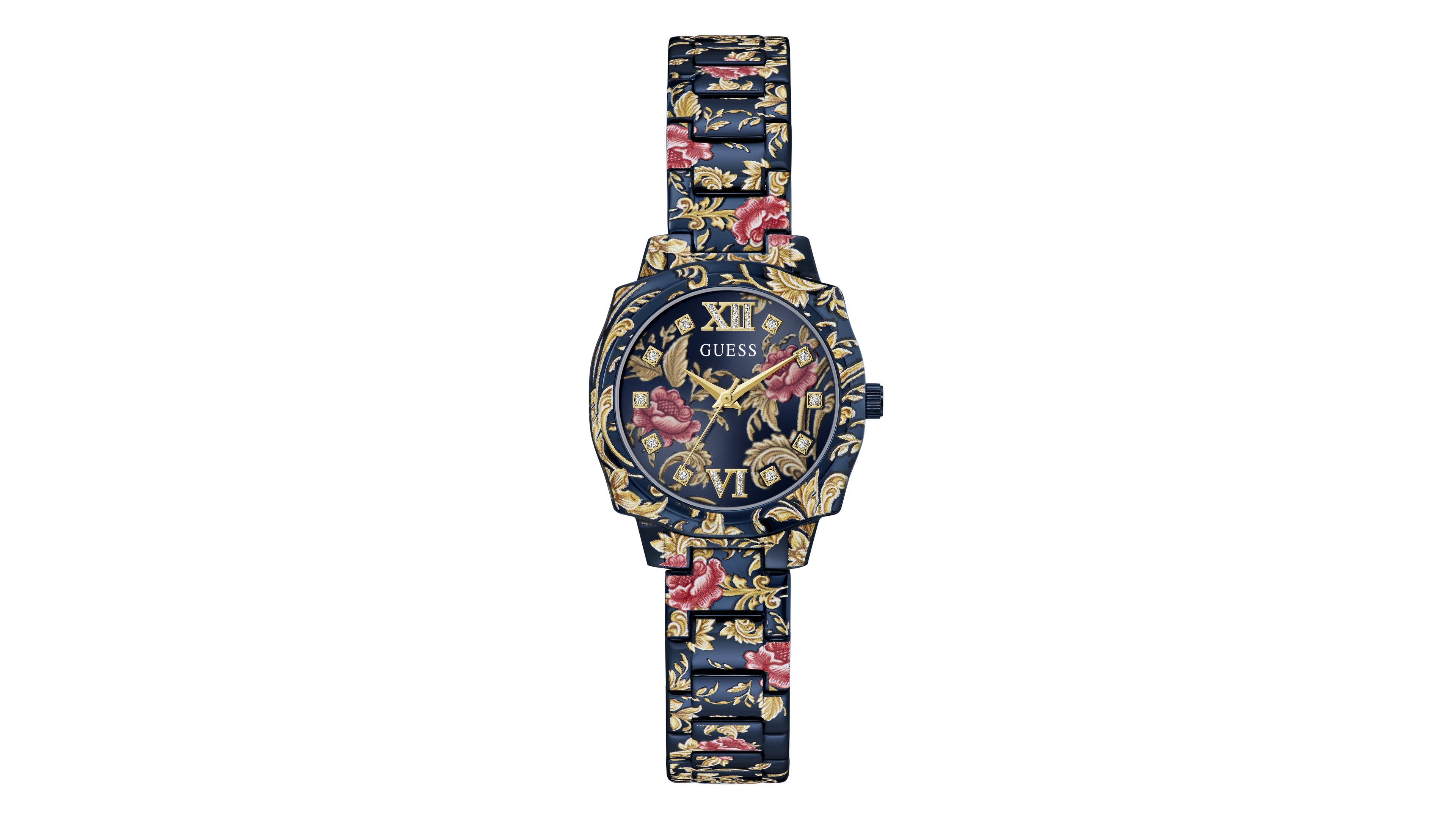 Guess Women's Quartz Blue Stainless Steel Watch 30mm
