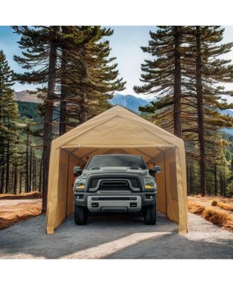 12x20Feet Heavy Duty Outdoor Portable Garage Ventilated Canopy Carports
