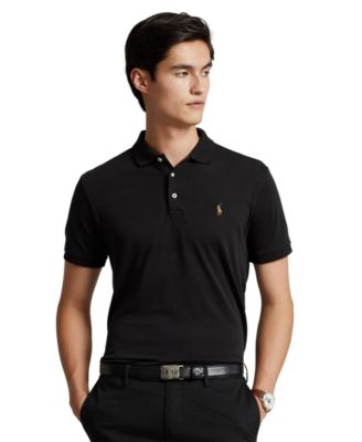 Men’s Slim-Fit Soft Cotton Polo Shirt