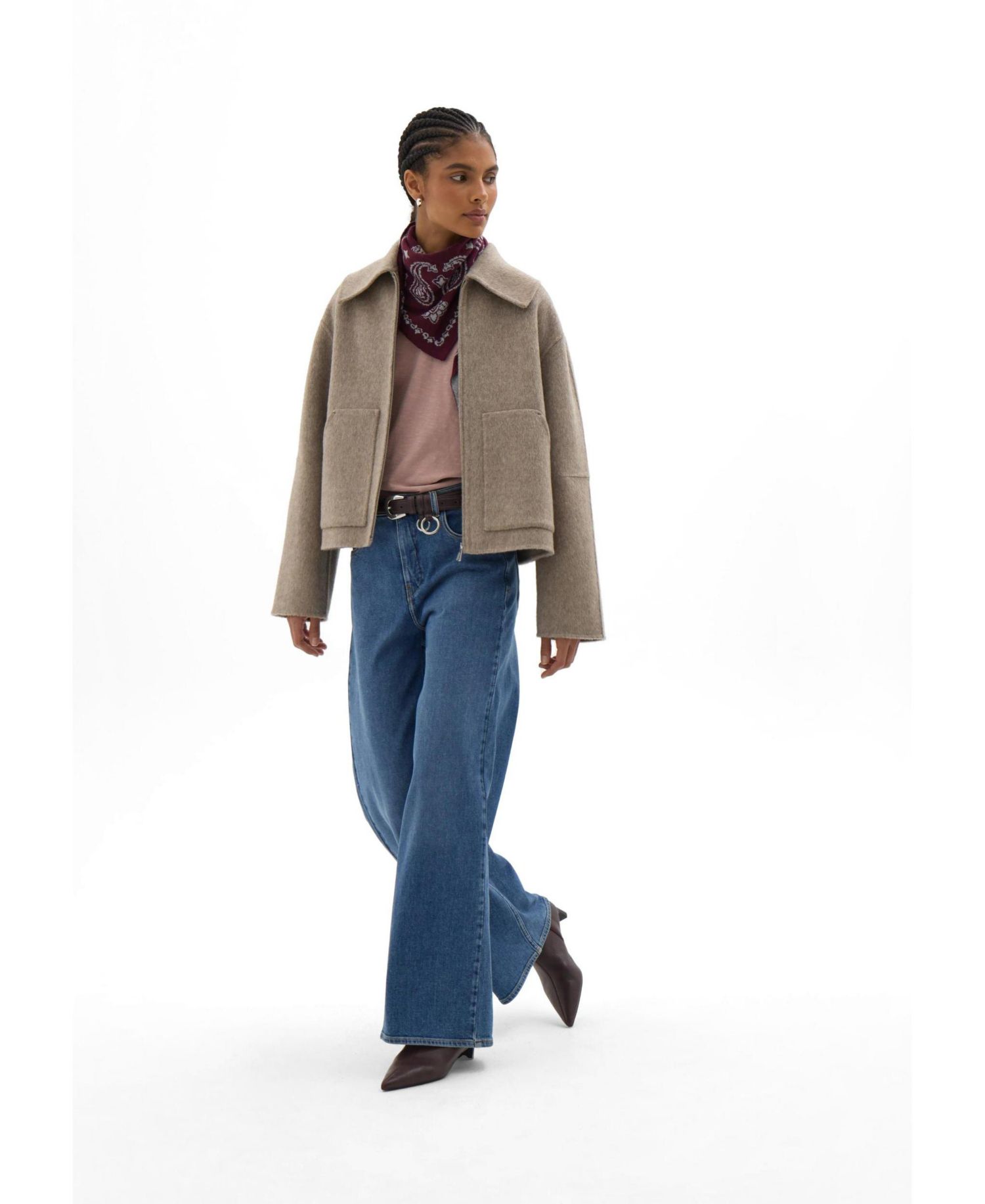 Women's Nerise Double Faced Zip Jacket