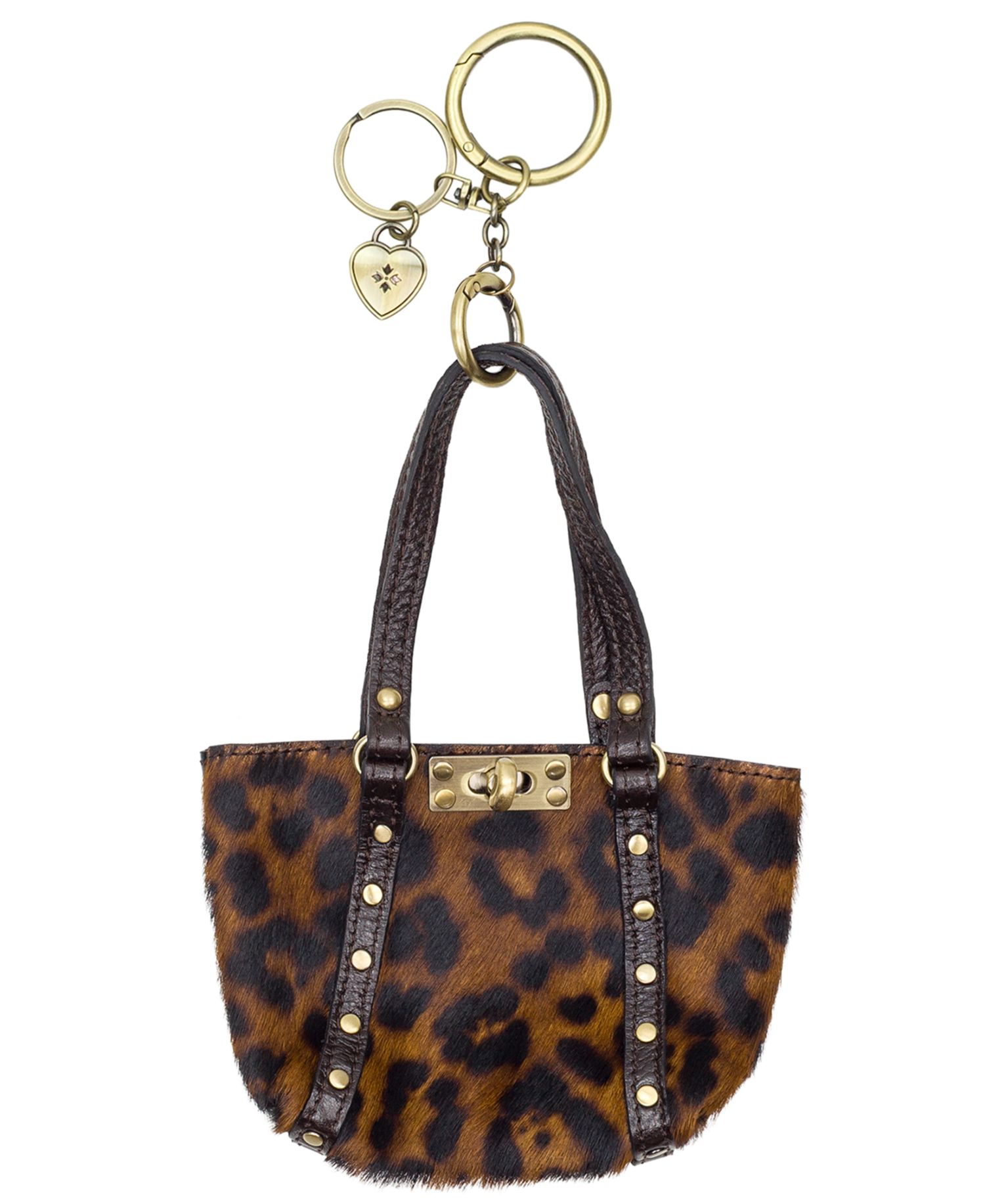 Micro Benvenuto Leopard Bag Charm