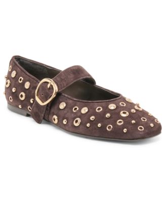 Women's Mella Stud Buckle Mary Jane Flats
